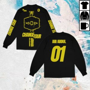 kenny Ari Abdul Merch Store Change Tour Long Sleevess