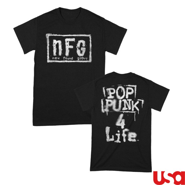 kenny Artist First Merch Store New Found Glory Pop Punk 4 Life Shirt kenny Artist First Merch Store New Found Glory Pop Punk 4 Life Shirt