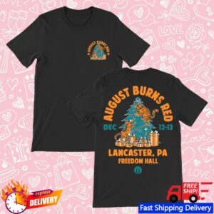 kenny August Burns Red Merch Christmas Cats T Shirt