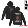 kenny August Burns Red Merch Store Christmas Zip Up Hoodie