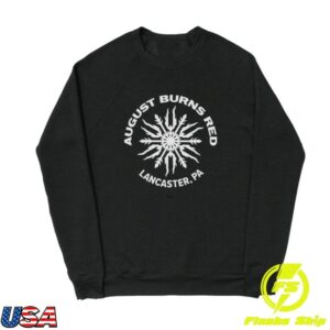 kenny August Burns Red Merch Store Snowflake Sweatshirt