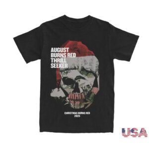 kenny August Burns Red Merch Store Thrill Seeker Cover Cbr Shirt 1