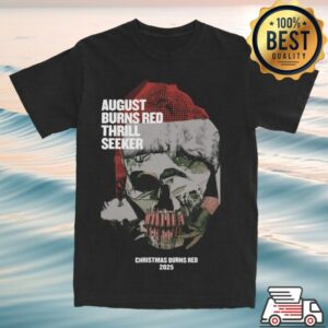 kenny August Burns Red Merch Thrill Seeker Cover Cbr T Shirt