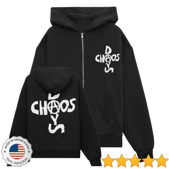kenny Babylon Merch Store Chaos Days Zip Up Hoodie kenny Babylon Merch Store Chaos Days Zip Up Hoodie