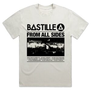 kenny Bastille Merch Bastille Live Tour Natural T Shirt