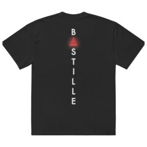 kenny Bastille Merch Bastille Skeleton Heart Black T Shirt