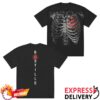 kenny Bastille Merch Bastille Skeleton Heart Black T Shirt1