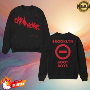 kenny Beyond Human Merch Store Carnivore Brooklyn Boots Boys Crewneck