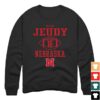 kenny Big Ten Store Shop Elijah Jeudy Rally Mens Black Nebraska Cornhuskers Nil Sport Icon Crew Sweatshirt