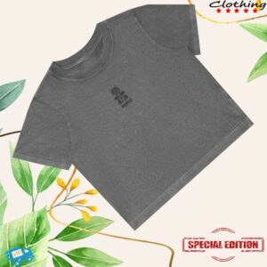 kenny Black Hops Merch Heavy Weight Crop Tops