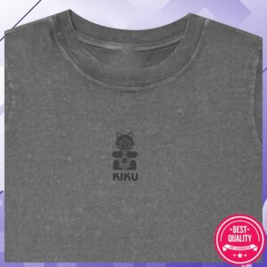 kenny Black Hops Merch Heavy Weight Crop Topw