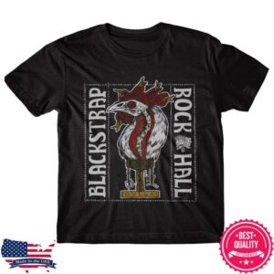 kenny Black Strap Rock Hall Merch Shop Voodoo Rooster Tee