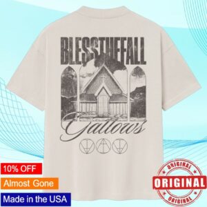 kenny Blessthefall Merch Stained Glass Shirt Natural
