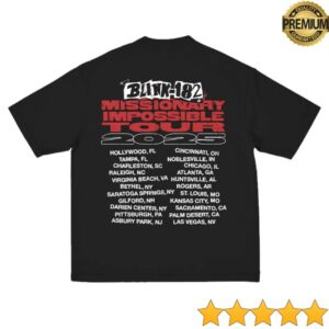 kenny Blink 182 Merch Characters 2025 Tour Tee