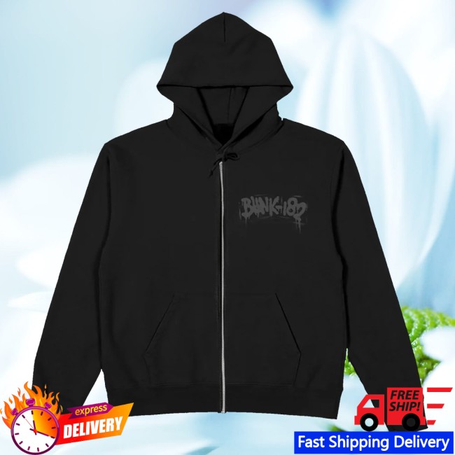 kenny Blink 182 Merch Spray Paint Smiley Black Zip Hoodie0 kenny Blink 182 Merch Spray Paint Smiley Black Zip Hoodie0