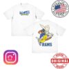 Blink-182 Merch Store Blink-182 X La Rams Wide Receiver White Shirt 2 kenny Blink 182 Merch Store Blink 182 X La Rams Wide Receiver White Shirtss