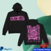 kenny Blink 182 Store Merch Missionary Impossible Pink Brickwall Pullover Hoodiess