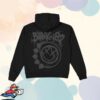 Blink-182 Store Merch Spray-Paint Smiley Black Zip Hoodie 1 kenny Blink 182 Store Merch Spray Paint Smiley Black Zip Hoodies