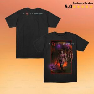 kenny Blizzard Gear Merch Store Diablo X Starcraft The Queen Of Blades Black Shirtss