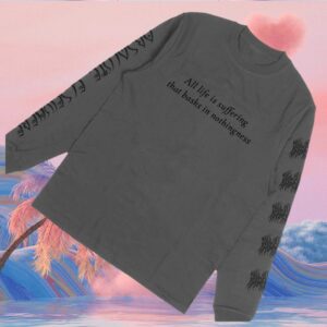 kenny Blood Incantation Merch Store All Life Is Suffering Long Sleeves