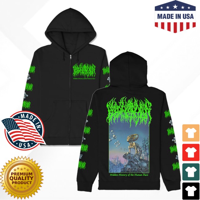 kenny Blood Incantation Merch Store Hidden History Zip Up Hoodie Blackss kenny Blood Incantation Merch Store Hidden History Zip Up Hoodie Blackss