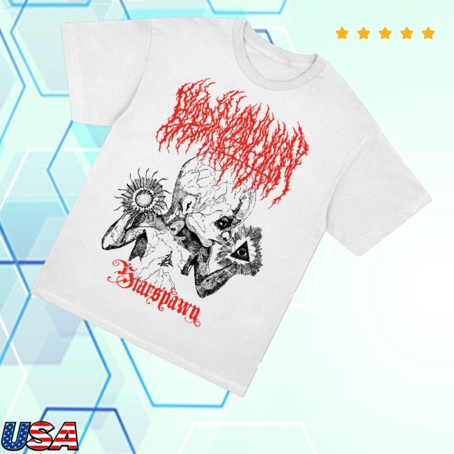 kenny Blood Incantation Merch Store Starspawn Shirt Whites kenny Blood Incantation Merch Store Starspawn Shirt Whites