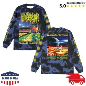 kenny Blood Incantation Merch Store The Message Long Sleeve Marine Dyess
