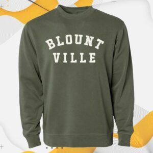 kenny Boomtown And Co Merch Blountville Varsity Sweatshirt Army