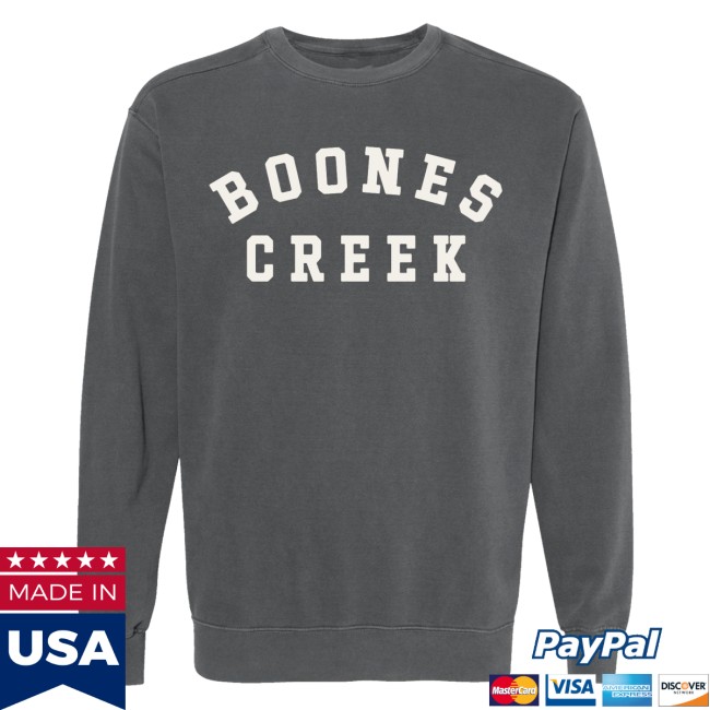 kenny Boomtown And Co Merch Boones Creek Varsity Sweatshirt Black kenny Boomtown And Co Merch Boones Creek Varsity Sweatshirt Black