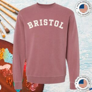 kenny Boomtown And Co Merch Bristol Varsity Sweatshirt Maroon