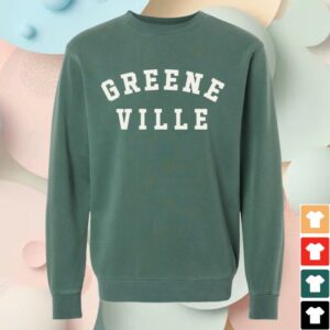 kenny Boomtown And Co Merch Greenville Varsity Sweatshirt Alpine