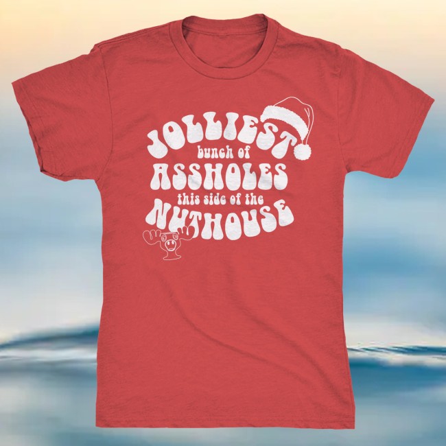 kenny Boomtown And Co Merch Jolly Nuthouse Tee Vintage Red kenny Boomtown And Co Merch Jolly Nuthouse Tee Vintage Red