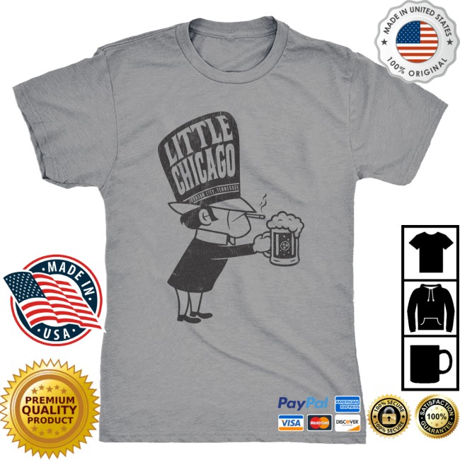 kenny Boomtown And Co Merch Little Chicago Mugsy Tee Grey kenny Boomtown And Co Merch Little Chicago Mugsy Tee Grey