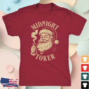 kenny Boomtown And Co Merch Santa Toker Tee Cardinal Red