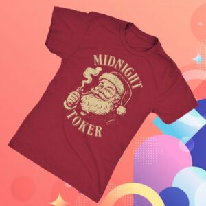 kenny Boomtown And Co Merch Santa Toker Tee Cardinal Red0