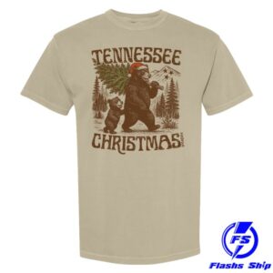 kenny Boomtown And Co Merch Tennessee Christmas 2025 Cc Tee Khaki