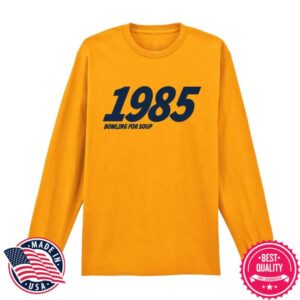 kenny Bowling For Soup Merch Store 1985 Gold Longsleeve