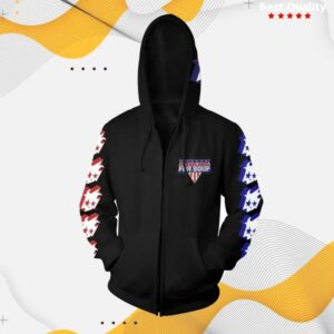 kenny Bowling For Soup Merch Store Evel Logo Black Zip Hood