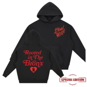 kenny Bronx Native Merch Shop Rooted In The Bronx Essential Boxy Fit Fleece Hoodie
