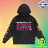 kenny Bronx Native Merch Store Bronx Native Bodega Ice Snow Washed Loose Cotton Hoodiea
