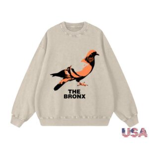 kenny Bronx Native Merch Store The Pidgeon Snow Washed Oversized Sweatshirt