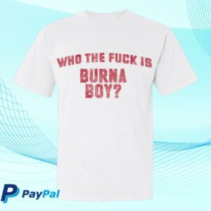 kenny Burna Boy Merch Shop Burna Boy Wtf T Shirt