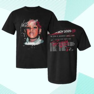 kenny Burna Boy Merch Shop Young Burna Tour T Shirt