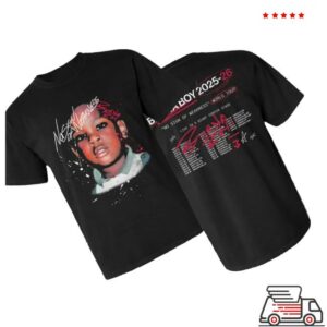 kenny Burna Boy Merch Shop Young Burna Tour T Shirte