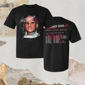 kenny Burna Boy Store Merch Young Burna Tour Shirt