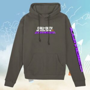 kenny Call Of Duty Merch Call Of Duty Black Ops 7 Zombies Grey Pullover Hoodie
