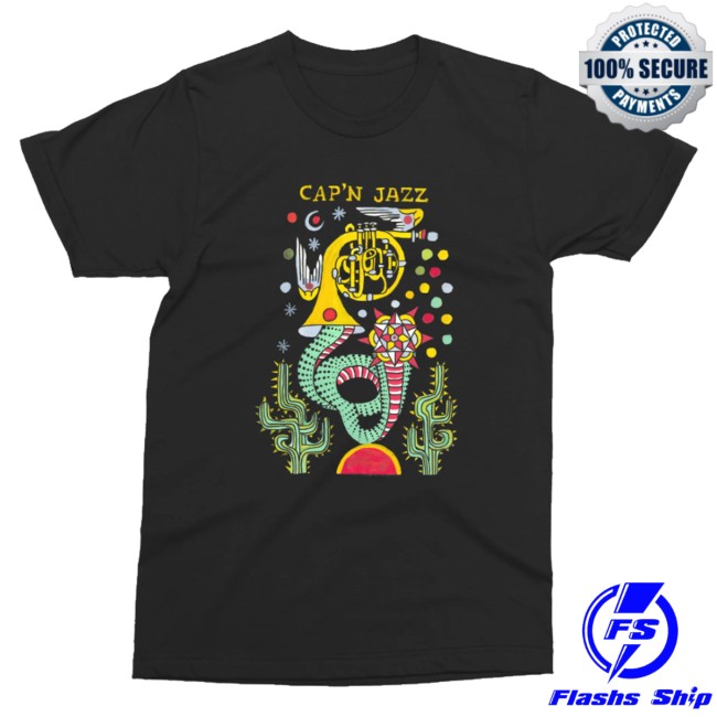 kenny Capn Jazz Merch Store Horn Tee kenny Capn Jazz Merch Store Horn Tee