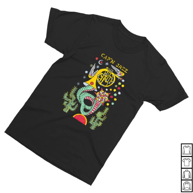 kenny Capn Jazz Merch Store Horn Tee0 kenny Capn Jazz Merch Store Horn Tee0