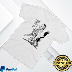kenny Capn Jazz Merch Store Horse Tee White0 kenny Capn Jazz Merch Store Horse Tee White0