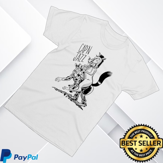 kenny Capn Jazz Merch Store Horse Tee White0 kenny Capn Jazz Merch Store Horse Tee White0